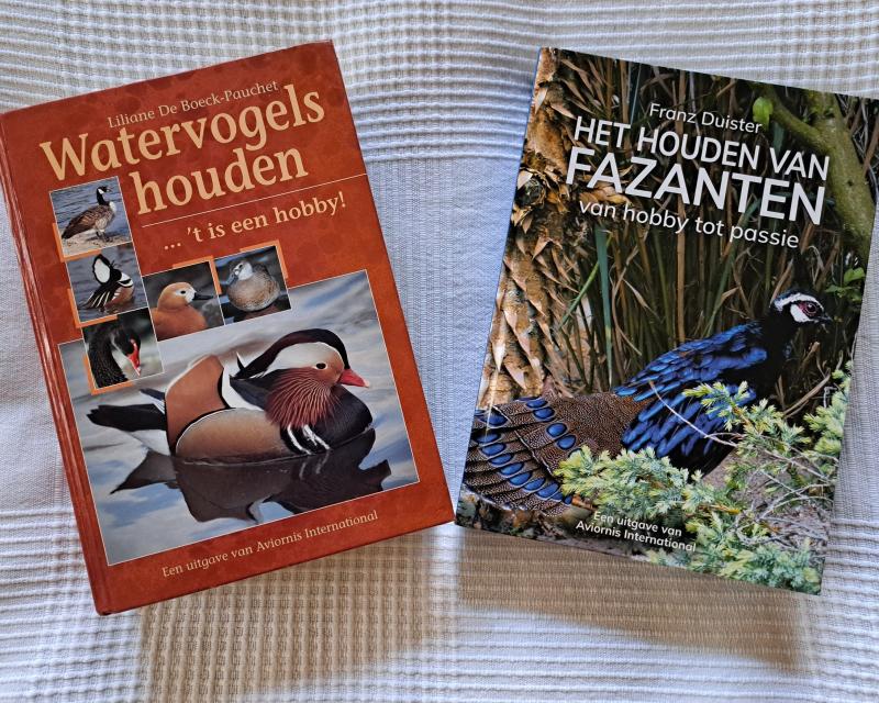 Watervogel en fazantenboek combi