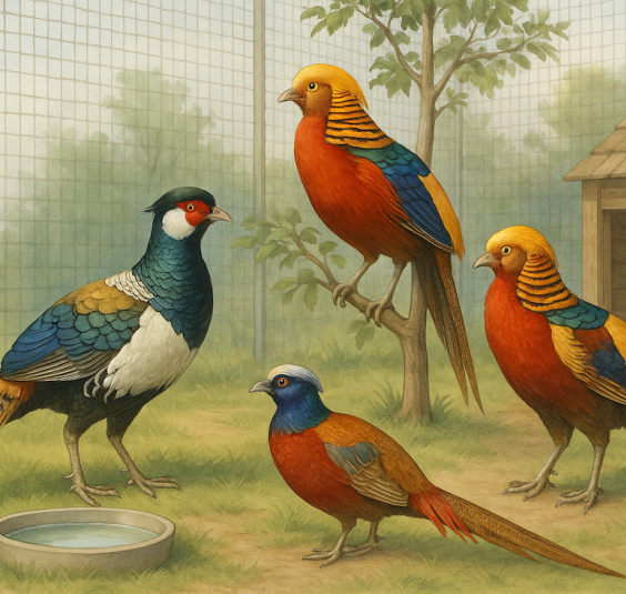 Huisvestingsrichtlijnen Fazanten