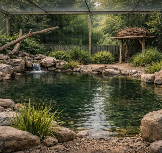 Huisvestingsrichtlijnen water diep rotsen