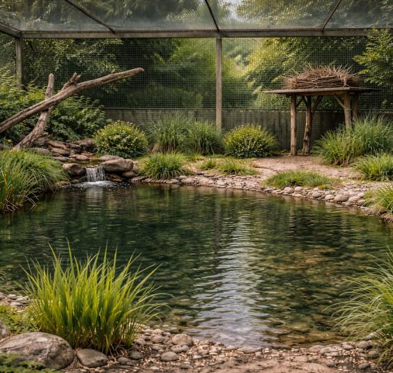 Huisvestingsrichtlijnen waterpartij diep